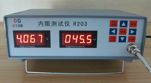 德工儀器R203電池內阻測試儀 電芯電壓內阻儀在會議及展覽服務中的應用與價值